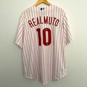 AUTOGRAPHED Philadelphia Phillies Jersey XL signed by JT Realmuto